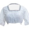 Square Neck Dirndl Blouse